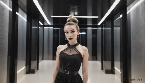 A female captured beautifully in a inviting dynamic scene