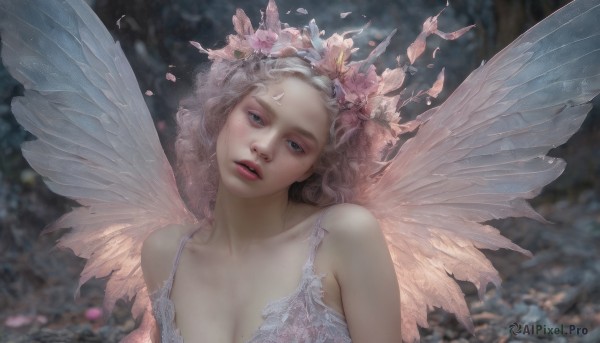 The majestic beauty of a female set within a dynamic dynamic scene
