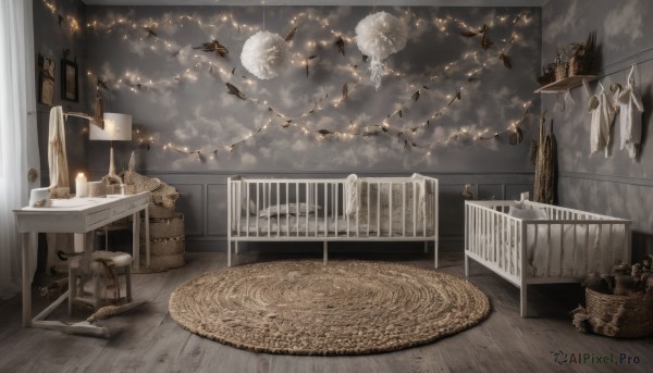 The charm of a indoors in a scenic scenery