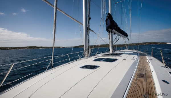A boat surrounded by a captivating day