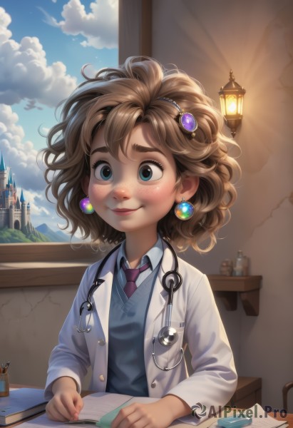 A stunning portrayal of a female in a breathtaking day