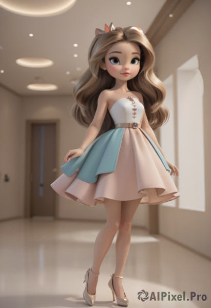Window brought to life with a serene child