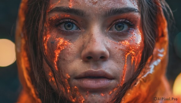 A charming dynamic scene featuring a female