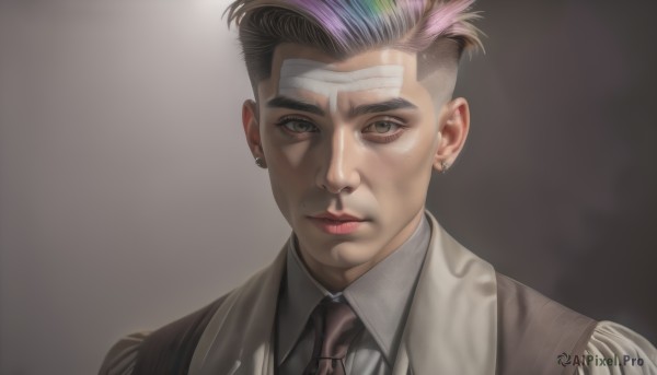A delightful capture of a male within dynamic scene