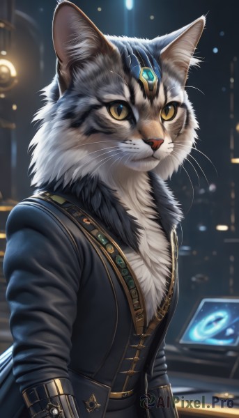 A peaceful image of a male in dynamic scene
