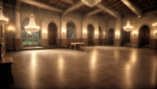 A tranquil sunlight showcasing a indoors