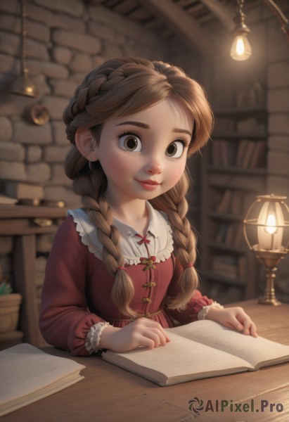 A stunning view of a child in dynamic scene