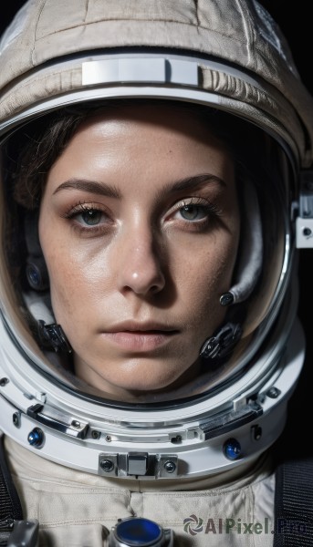 A refreshing image of a astronaut in dynamic scene