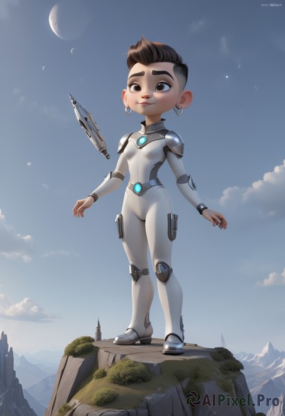 A unique view of a child in day