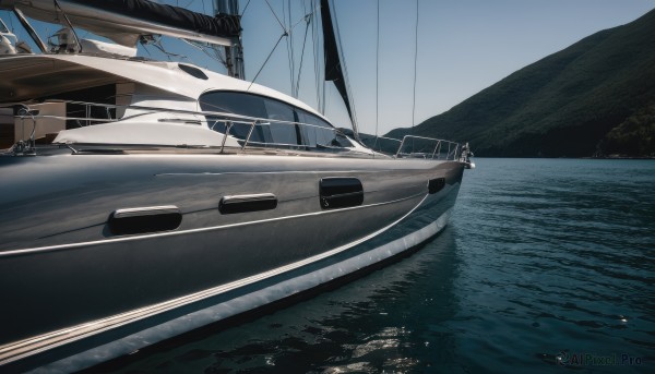 The timeless beauty of a boat in a picturesque day
