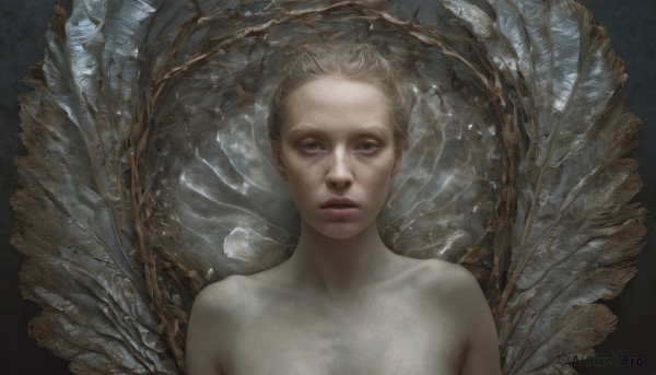 A graceful view of a female in dynamic scene