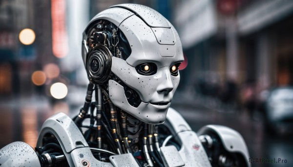 Dynamic scene brought to life with a dynamic cyborg