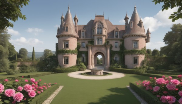 A charming day featuring a garden