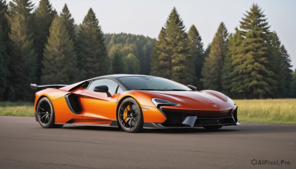 A striking day featuring the elegance of a motor vehicle