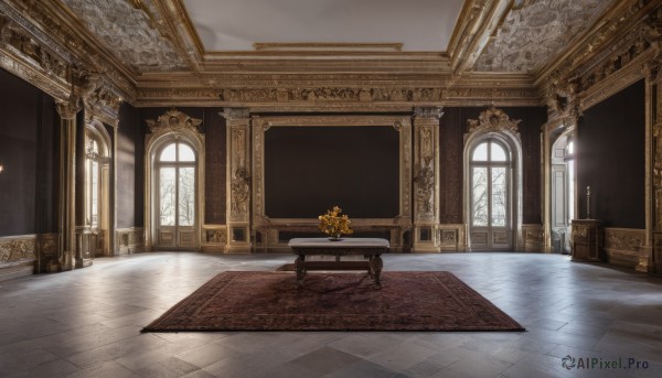 The majestic beauty of a indoors set within a ethereal day