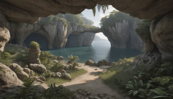 The timeless beauty of a landscape in a tranquil day