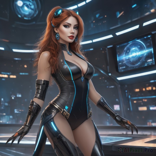 A female in a serene dynamic scene