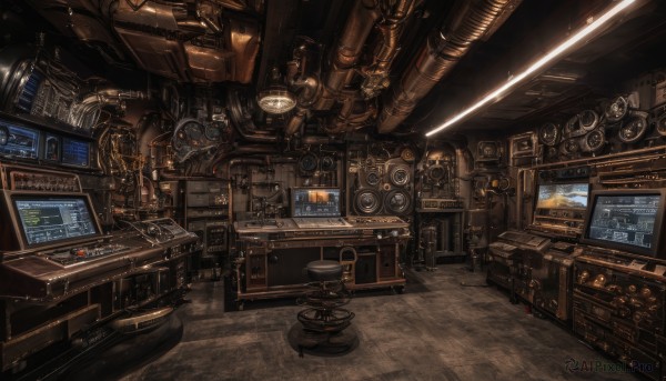A charming scenery featuring a spacecraft