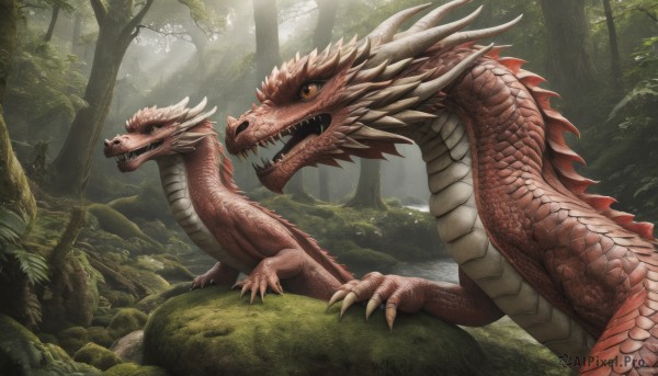 The majestic beauty of a monster set within a calm day