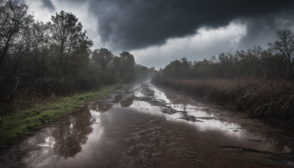 A landscape in a breathtaking day