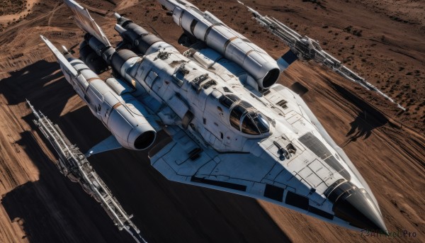 A spacecraft showcased in a vivid dynamic scene