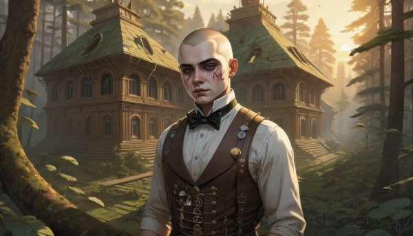 A male portrayed in a inviting day