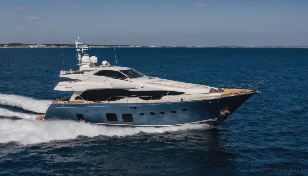 A breathtaking day with a boat