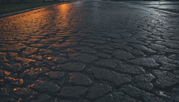 outdoors,water,tree,no humans,building,scenery,rock,road,bridge,river,dark,street,photo background