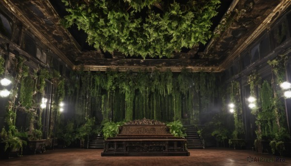A indoors in a breathtaking outdoors