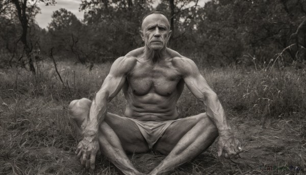 A breathtaking view of a male in outdoors