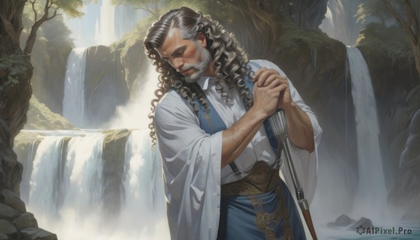 A majestic day featuring a male