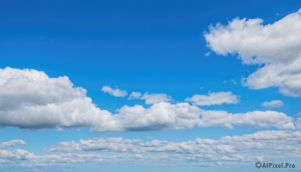 outdoors,sky,day,cloud,blue sky,no humans,cloudy sky,scenery,blue theme,horizon,above clouds