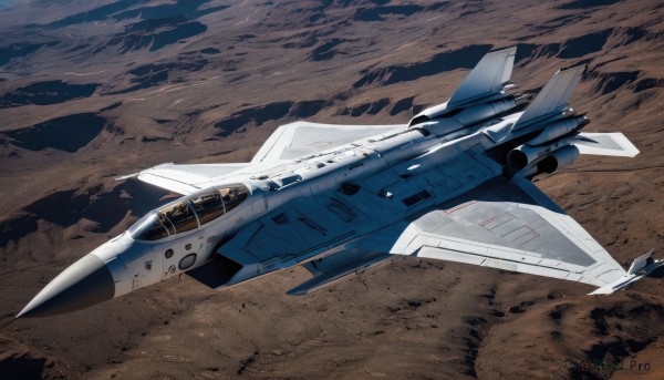 military,no humans,from above,helmet,flying,science fiction,realistic,aircraft,military vehicle,airplane,pilot suit,vehicle focus,spacecraft,jet,cockpit,missile,fighter jet,pilot,variable fighter,solo,1boy,sky,cloud,signature