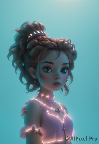 A graceful female captured in dynamic scene