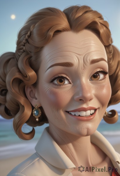 Image of a female in a peaceful day