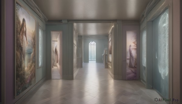 The beauty of a indoors set in a calm day