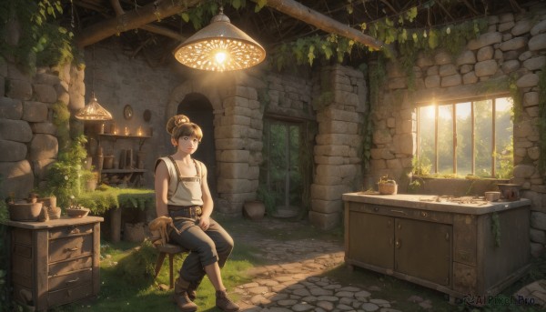 Day brought to life with a serene female