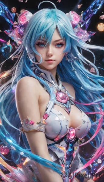 Dynamic scene brought to life with a dynamic female
