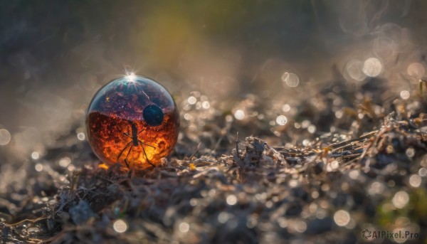 A ethereal scenery featuring a unique subject