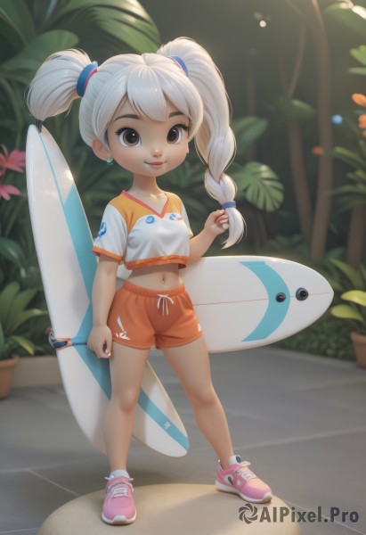 A peaceful outdoors with a child