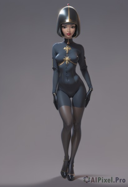 A unique view of a female in dynamic scene