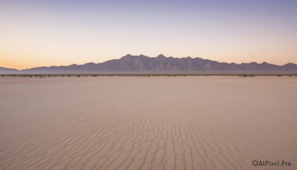 A refreshing image of a landscape in sunset outdoors
