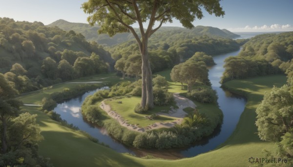 Day brought to life with a captivating landscape