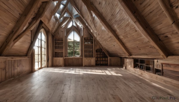 The beauty of a indoors set in a captivating day