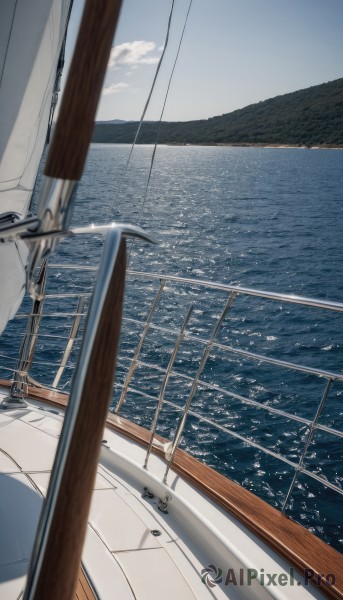 A striking day featuring the elegance of a boat