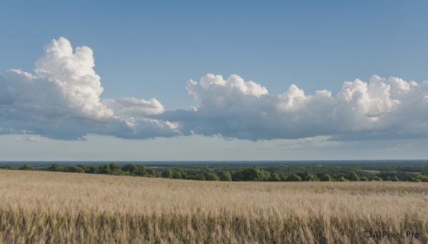 A landscape surrounded by a captivating day