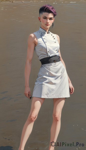 A female caught in a breathtaking sand