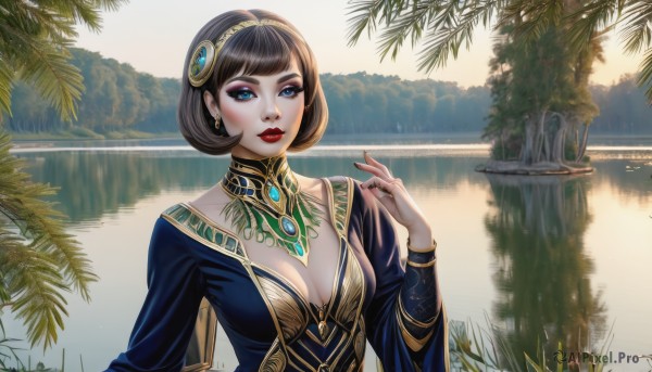 A enchanting day highlighting a female