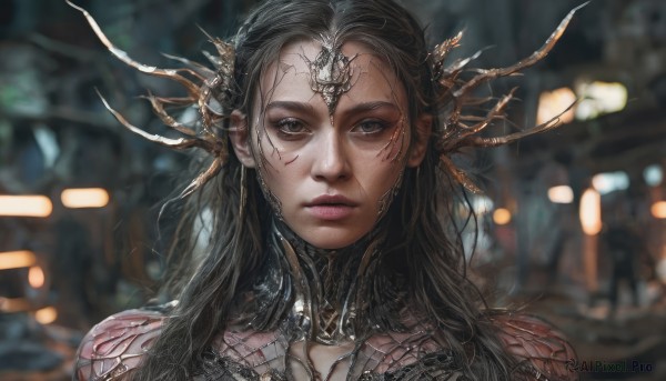 A stunning portrayal of a female in a breathtaking outdoors