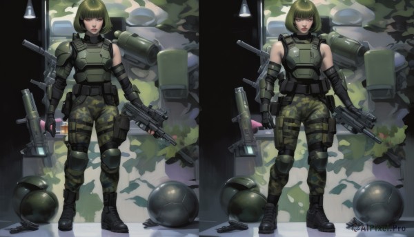 A calm dynamic scene highlighting a female